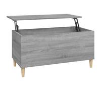 (grey sonoma, 90 x 44.5 x 45 cm) vidaXL Coffee Table Engineered Wood End Centre Accent Side Table Multi Colours