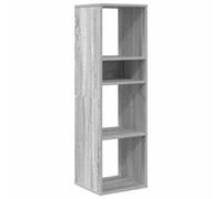 Book Cabinet Highboard Book Rack Display Storage Shelf Engineered Wood vidaXL