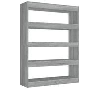 (grey sonoma) vidaXL Book Cabinet/Room Divider Bookcase Cabinet Book Shelf Multi Colours