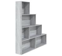 Vidaxl Book Cabinet Grey Sonoma 155X24X160 Cm