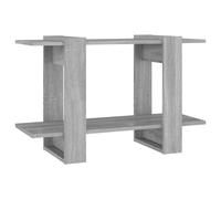 (grey sonoma) vidaXL Book Cabinet/Room Divider Storage Book Shelf Furniture Multi Colours