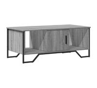(grey sonoma) vidaXL Coffee Table End Table Accent Side Table Smoked Oak Engineered Wood