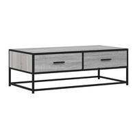 Coffee Table Hallway End Table Side Table Engineered Wood and Metal vidaXL