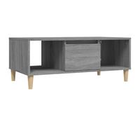 (grey sonoma) vidaXL Coffee Table Engineered Wood Centre Accent Side Table Multi Colours