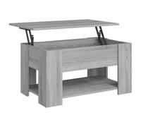 (grey sonoma) vidaXL Coffee Table Engineered Wood Couch Centre Accent Table Multi Colours