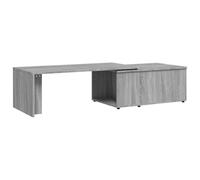 Vidaxl Coffee Table Grey Sonoma 150X50X35 Cm Engineered Wood