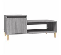 (Grey sonoma) vidaXL Coffee Table Engineered Wood Side Sofa Accent Couch Table Multi Colours