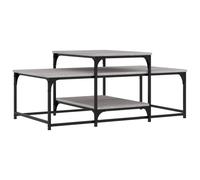 (grey sonoma) vidaXL Coffee Table Living Room Tea Side Table Sofa Table Engineered Wood