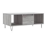 (grey sonoma) vidaXL Coffee Table Side Table End Accent Telephone Sofa Table Engineered Wood
