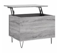 vidaXL Coffee Table Grey Sonoma 60x44.5x45 cm Engineered Wood