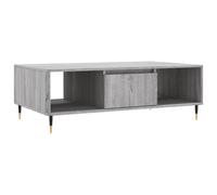 (grey sonoma) vidaXL Coffee Table Side Table End Table Sofa Table Brown Oak Engineered Wood