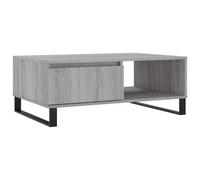 (grey sonoma) vidaXL Coffee Table Side Table End Table Sofa Table White Engineered Wood