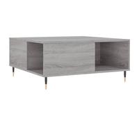 (grey sonoma) vidaXL Coffee Table Side Table Sofa Couch Table Smoked Oak Engineered Wood