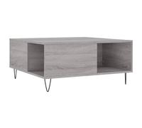 (grey sonoma) vidaXL Coffee Table Side Table Sofa Couch Table Sonoma Oak Engineered Wood