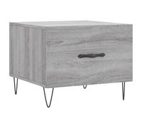 (grey sonoma) vidaXL Coffee Table Side Table Sofa Couch Tea Table White Engineered Wood