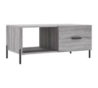 vidaXL Coffee Table Grey Sonoma 90x50x40 cm Engineered Wood