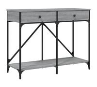 (grey sonoma) vidaXL Console Table End Table Hallway Stand Side Sofa Table Engineered Wood