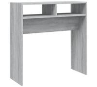 Vidaxl Console Table Grey Sonoma 78X30X80 Cm Engineered Wood