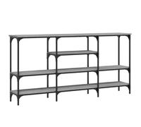 (grey sonoma) vidaXL Console Table Living Room End Table Tea Accent Table Engineered Wood