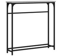 (grey sonoma) vidaXL Console Table Side End Table Hallway Stand Sofa Table Engineered Wood