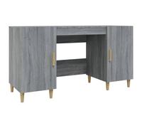 (Grey sonoma) vidaXL Desk Engineered Wood Office Computer Study Writing Desk Multi Colours