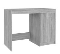 (grey sonoma) vidaXL Desk Home Office Study Desk Writing Desk Computer Table Engineered Wood