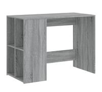 vidaXL Desk Grey Sonoma 102x50x75 cm Engineered Wood