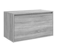 (grey sonoma) vidaXL Hall Bench Engineered Wood Hallway Entryway Storage Bench Multi Colours