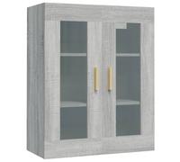 Vidaxl Hanging Wall Cabinet Grey Sonoma 69.5X34X90 Cm