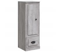 Vidaxl Highboard Grey Sonoma 36X35.5X103.5 Cm Engineered Wood, Grey