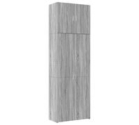vidaXL Highboard Grey Sonoma 80x42.5x249 cm Engineered Wood, Grey