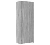 Highboard Grey Sonoma 70x42.5x185 cm Engineered Wood