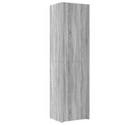 (grey sonoma) vidaXL Highboard Sideboard Side Cabinet Cupboard Concrete Grey Engineered Wood