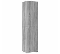 (grey sonoma) vidaXL Highboard Sideboard Side Cabinet Cupboard Concrete Grey Engineered Wood