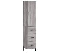 Highboard Sideboard Tall Storage Cabinet Side Cabinet Engineered Wood vidaXL