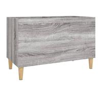 Vidaxl Record Cabinet Grey Sonoma 74.5X38X48 Cm Engineered Wood, Grey