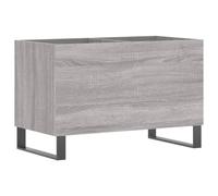 (grey sonoma) vidaXL Record Cabinet Vinyl Record Storage Cabinet Grey Sonoma Engineered Wood
