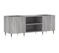 (grey sonoma) vidaXL Record Cabinet Vinyl Record Storage Sideboard Cabinet Engineered Wood