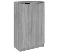 (Grey sonoma) vidaXL Shoe Cabinet Engineered Wood Hallway Shoe Storage Cupboard Shoe Holder