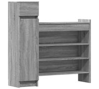 Shoe Cabinet Shoe Storage Cupboard Shoe Rack Shelf Engineered Wood vidaXL