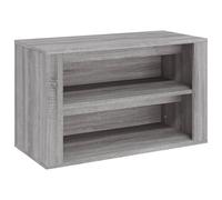 (Grey sonoma) vidaXL Shoe Rack Engineered Wood Hallway Shoe Storage Cupboard Multi Colours