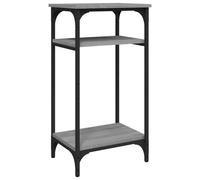 (grey sonoma) vidaXL Side Table Engineered Wood Desk Multi Colours 35x30x60 cm/40x30x75 cm