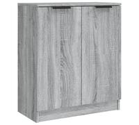 (grey sonoma) vidaXL Sideboard Cupboard Storage Cabinet Bookshelf Highboard Engineered Wood