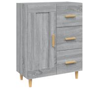 (Grey sonoma) vidaXL Sideboard Engineered Wood Side Cabinet Home Organiser Multi Colours