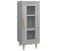 (Grey sonoma) vidaXL Sideboard Engineered Wood Side Cabinet Home Organiser Multi Colours