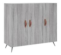 vidaXL Sideboard Grey Sonoma 90x34x80 cm Engineered Wood NEW
