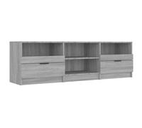 Vidaxl Tv Cabinet Grey Sonoma 150X33.5X45 Cm Engineered Wood, Grey