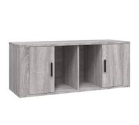 vidaXL TV Cabinet Engineered Wood 102x36x50 cm Smoked Oak (Brown)