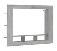 (grey sonoma) vidaXL TV Cabinet TV Console Sideboard Media Console White Engineered Wood