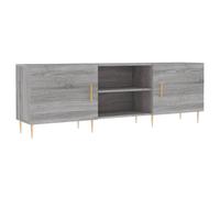 (grey sonoma) vidaXL TV Cabinet TV Console Sideboard Media Console White Engineered Wood